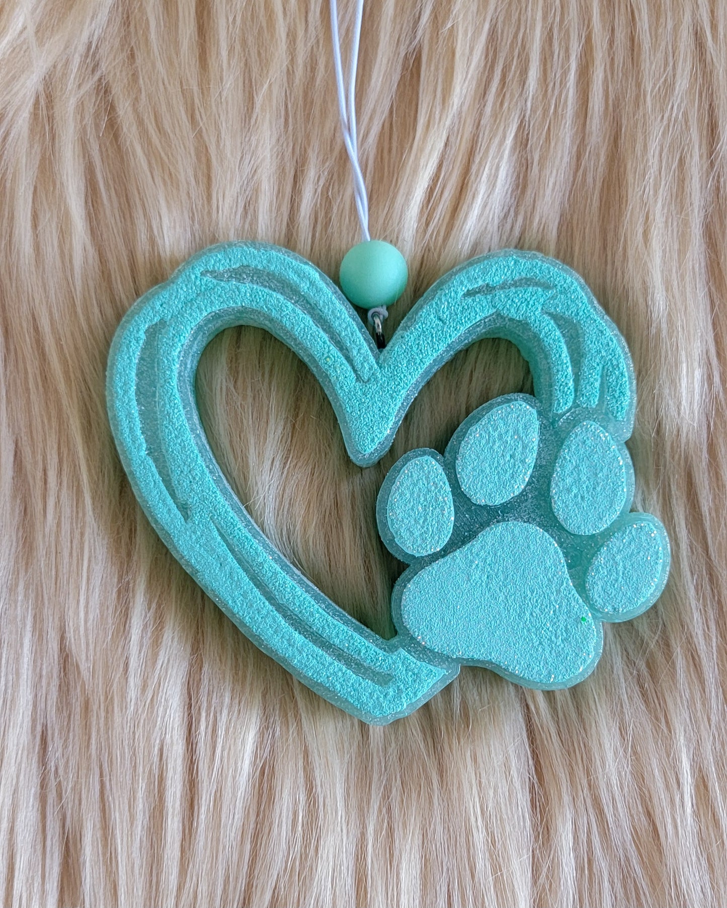 Heart with paw