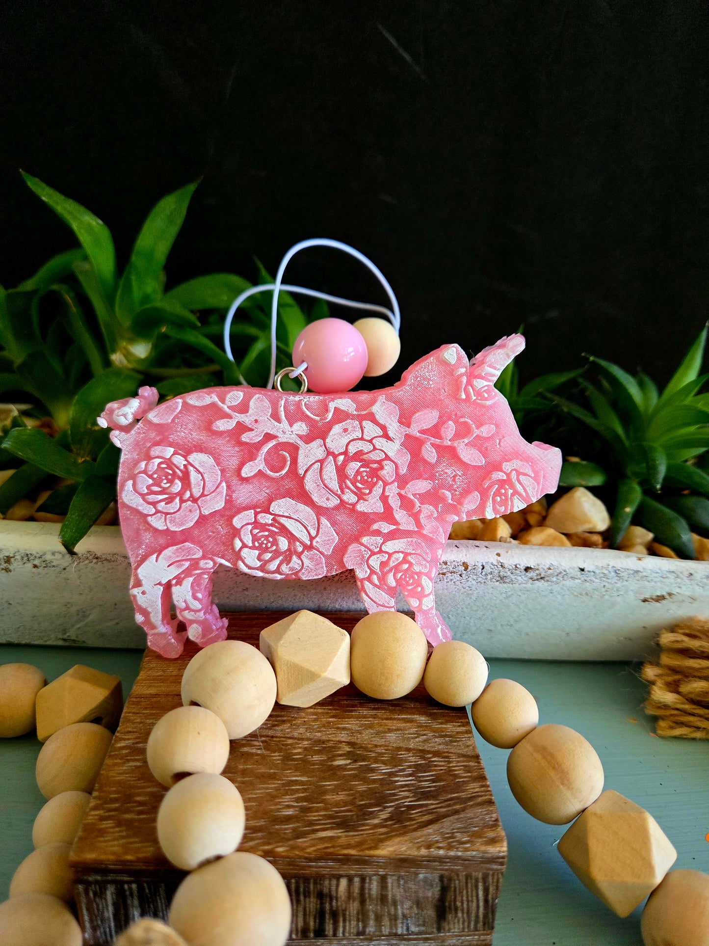 Floral Pig