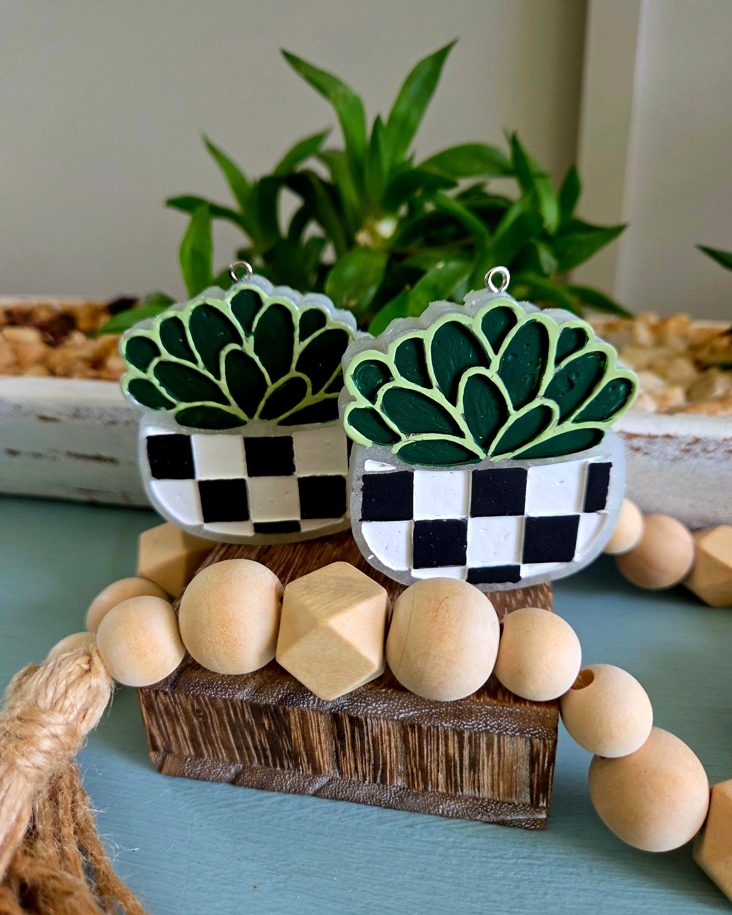 Succulents vent clips