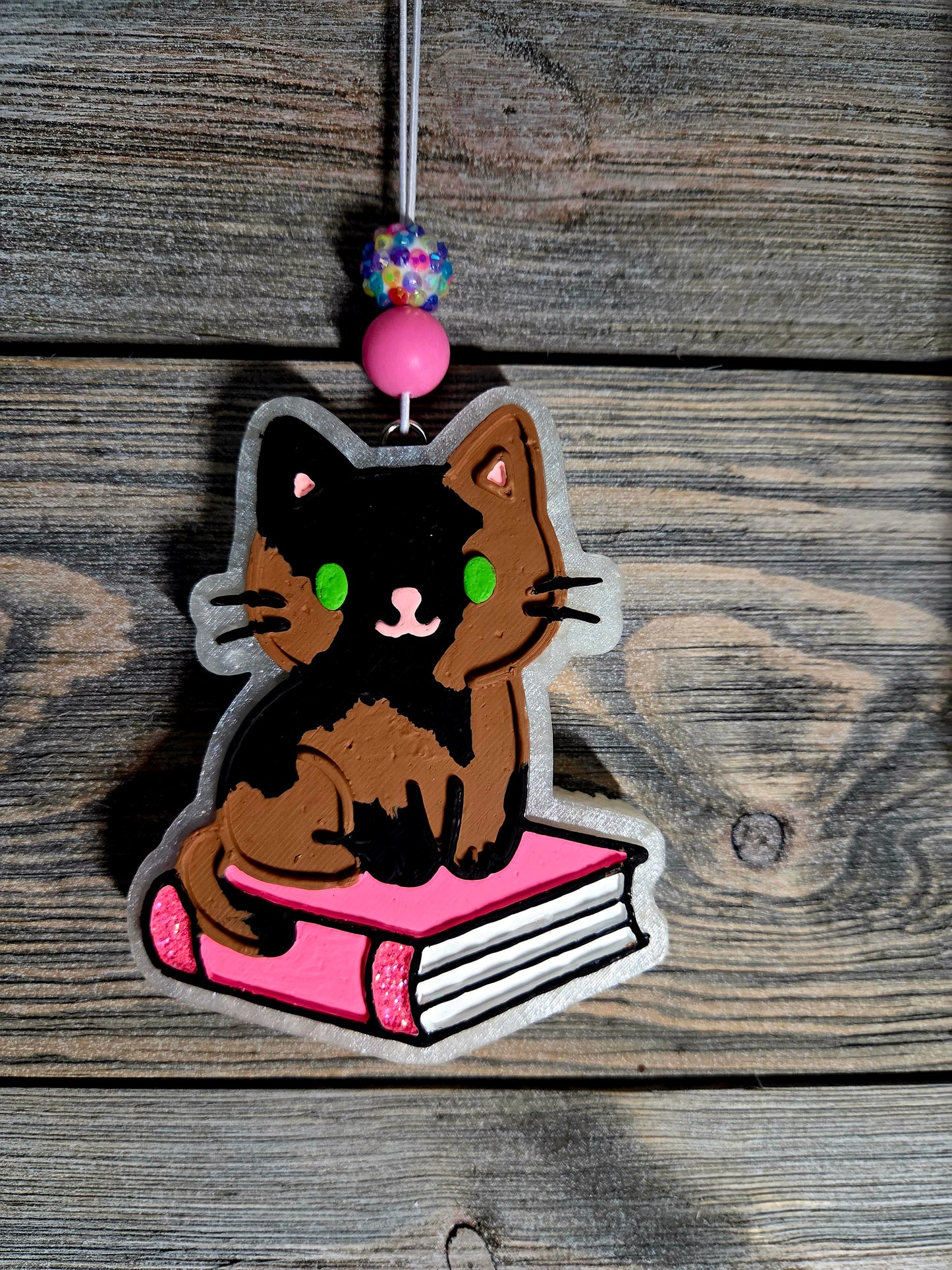 Cat on Books