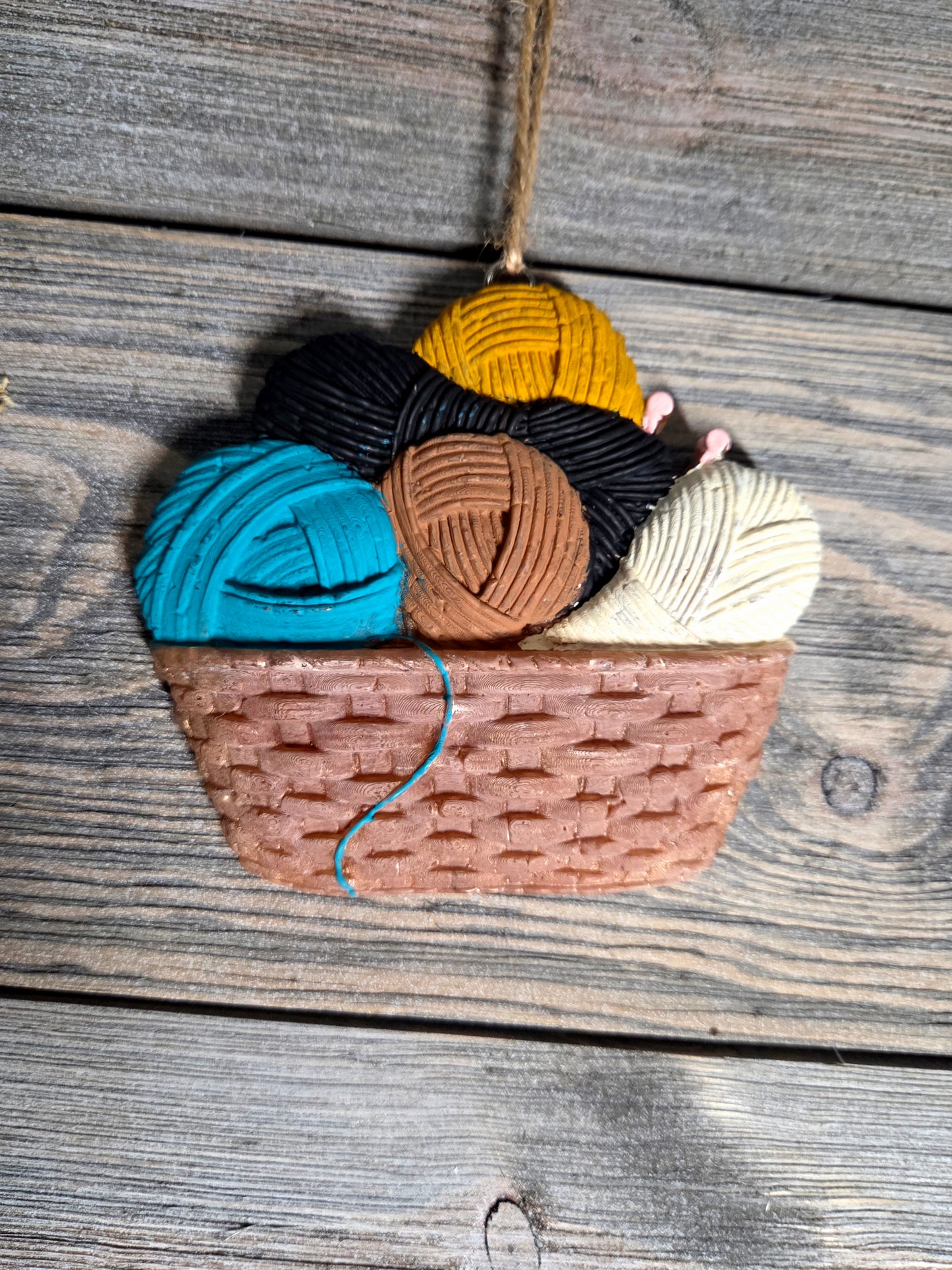 Basket of Yarn 3D