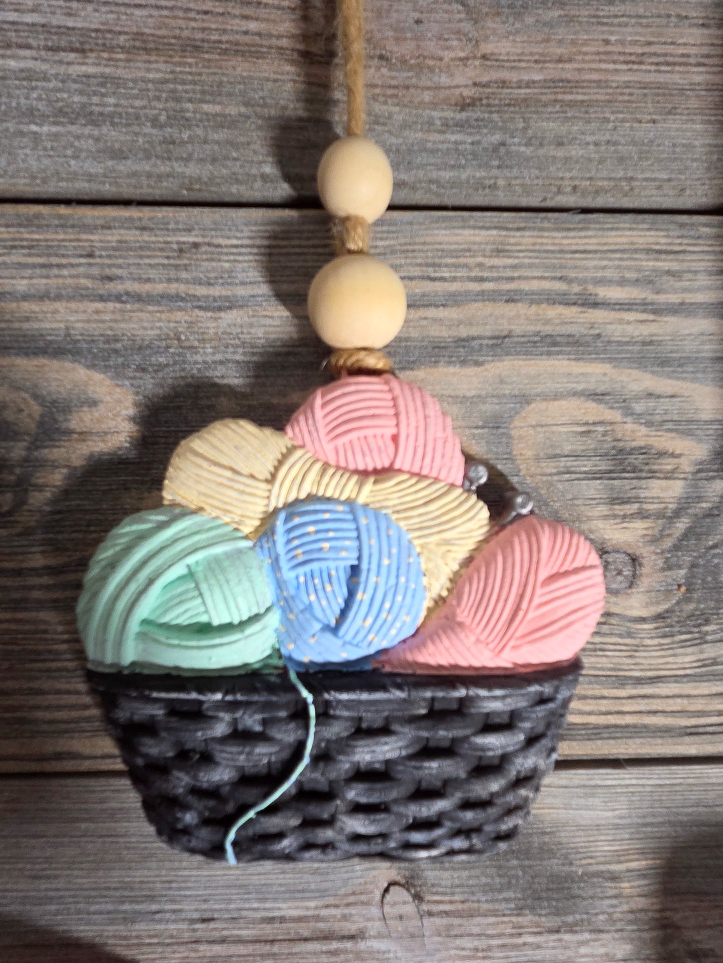 Basket of Yarn 3D