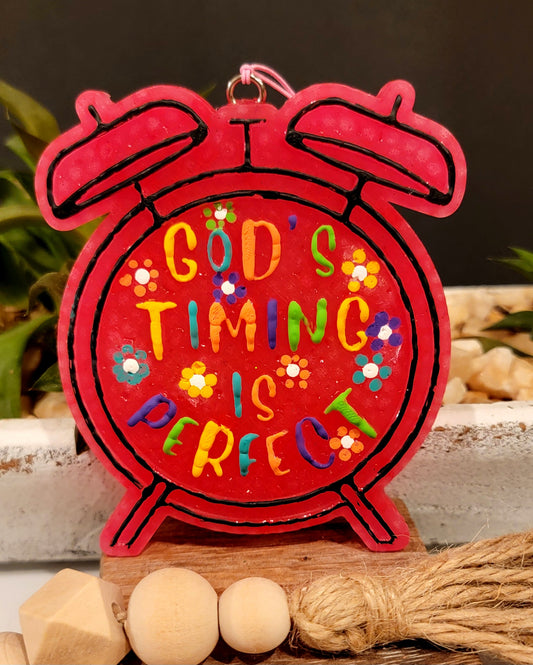 Gods timing clock