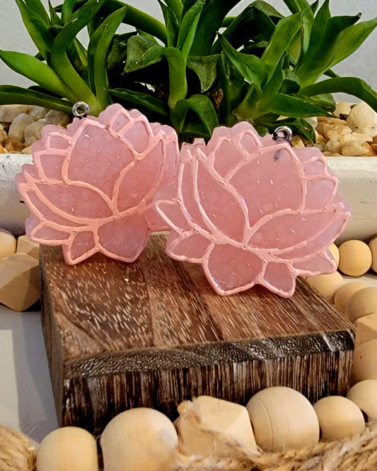 Lotus flower vent clips