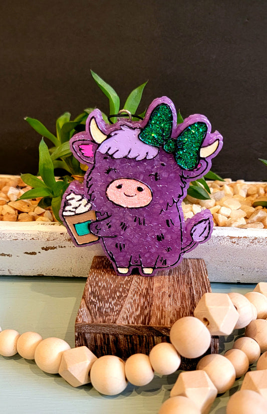 Cow/Bull with latte