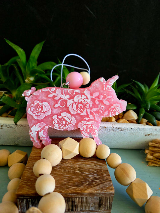 Floral Pig
