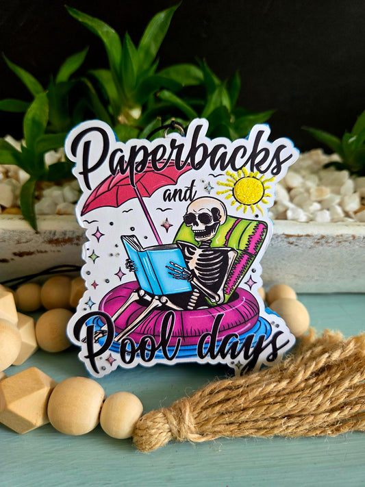 Paperbacks and pool days