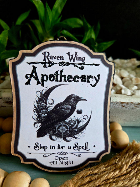 Raven wing apothecary