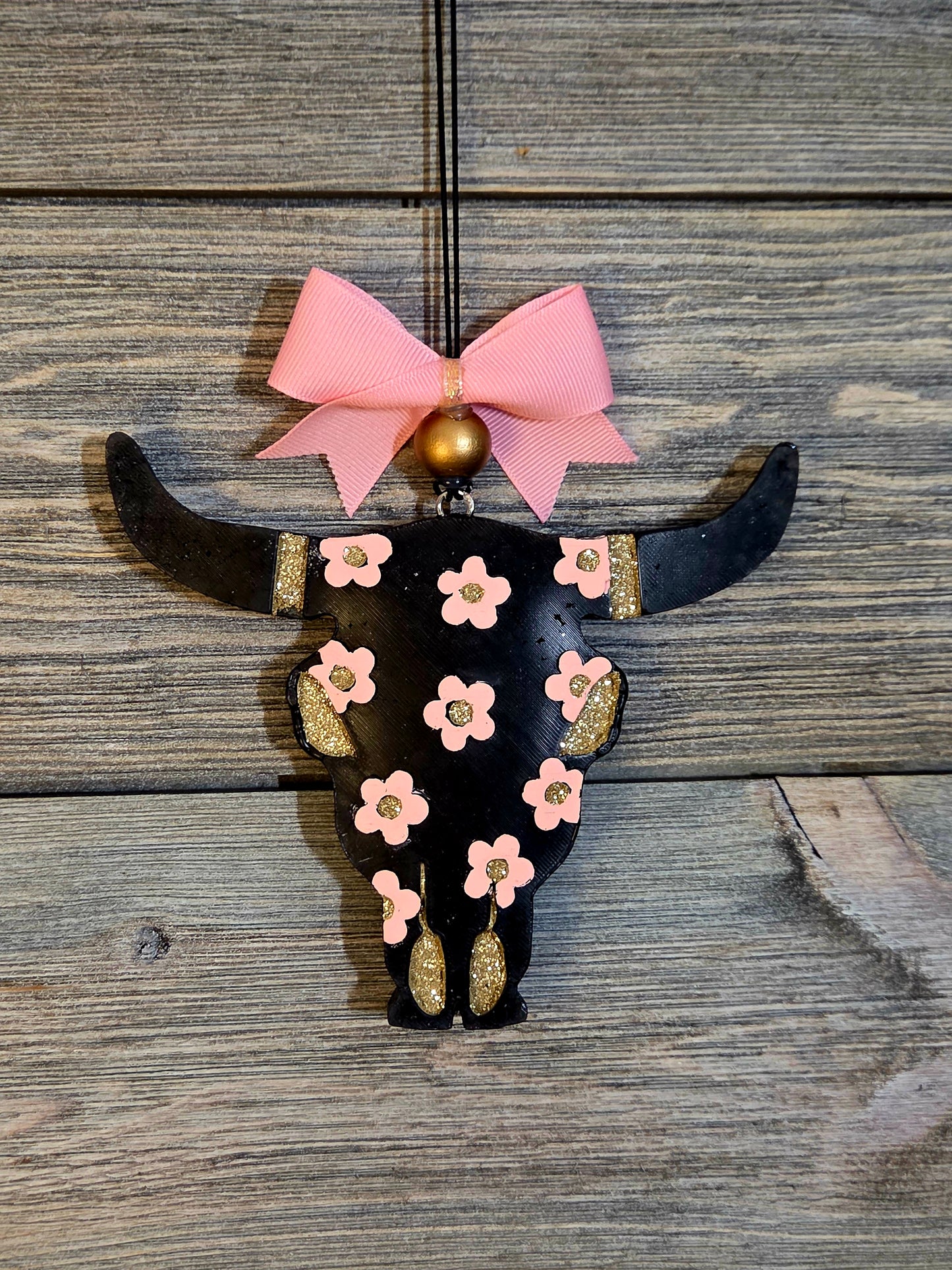 Checkered Bull head