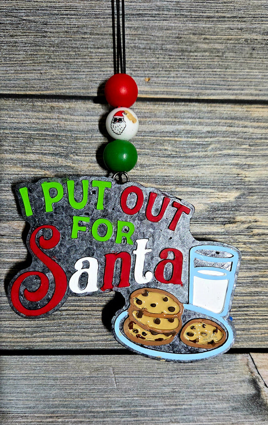 I put out for Santa
