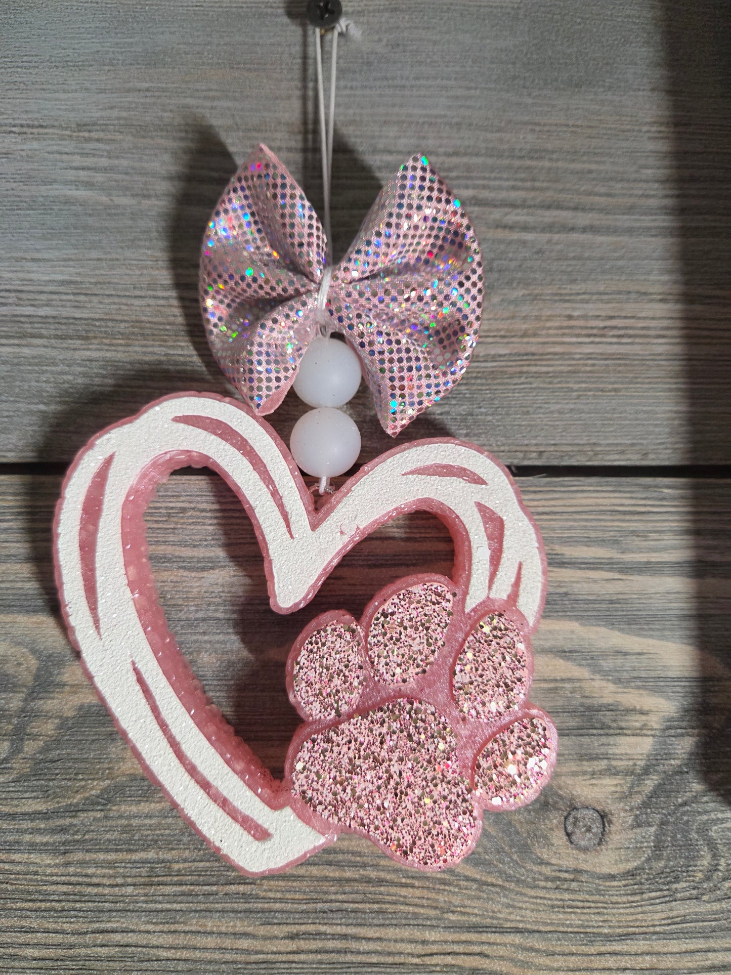 Heart with paw