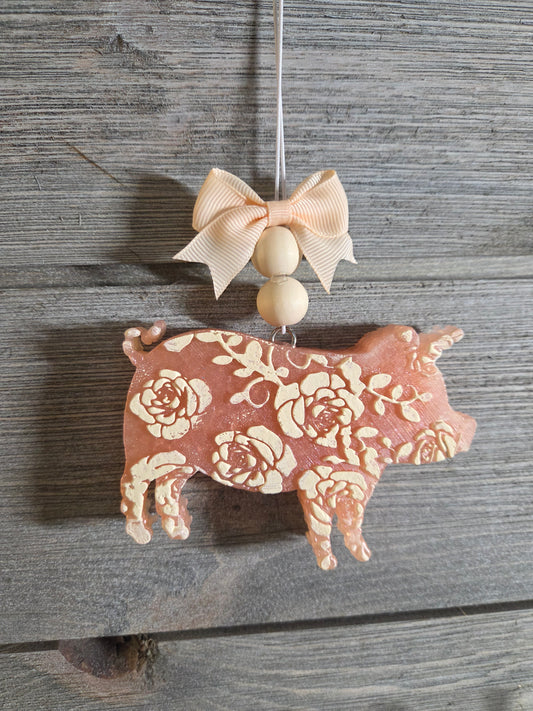Floral Pig