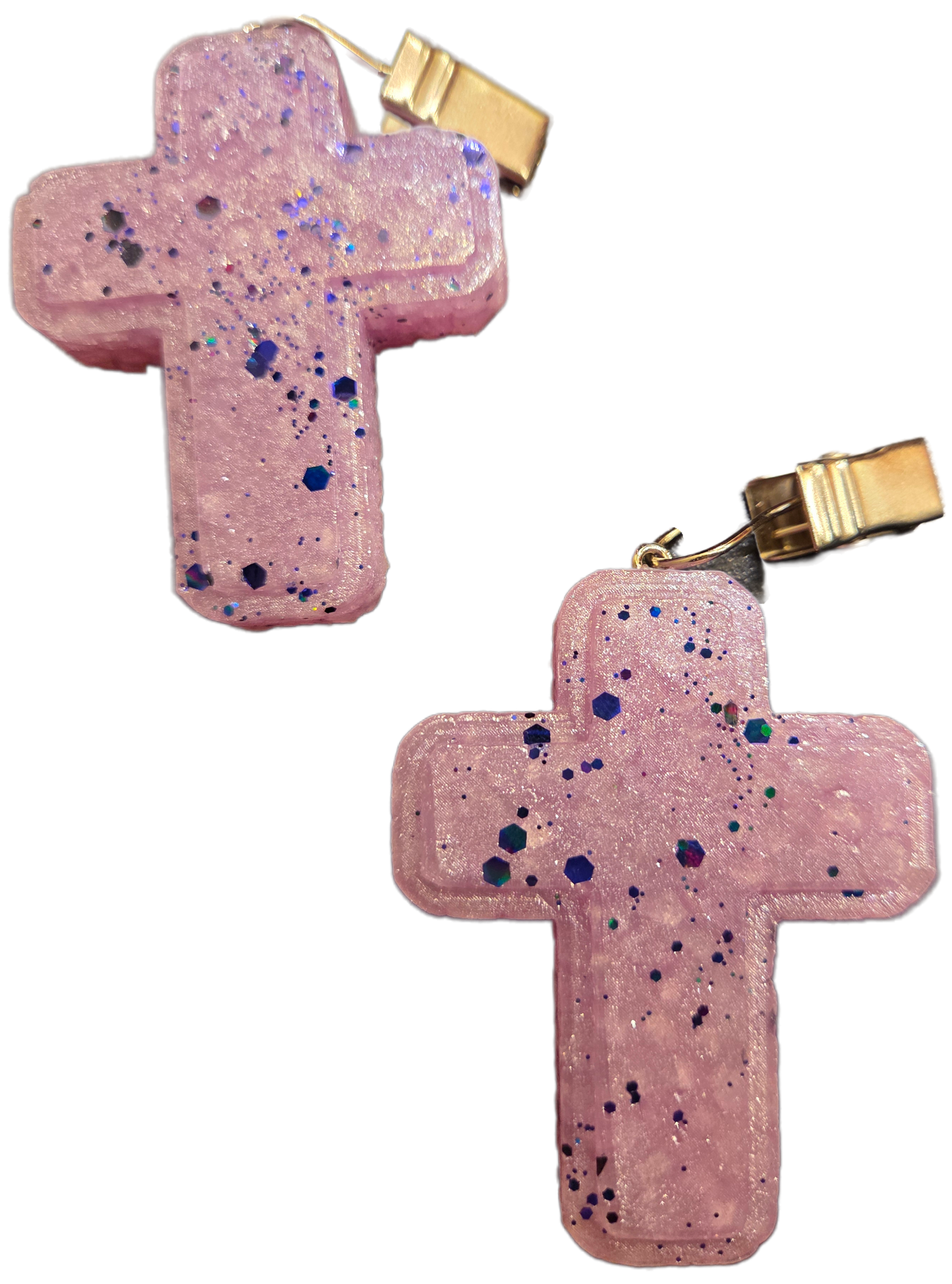 Cross vent clips