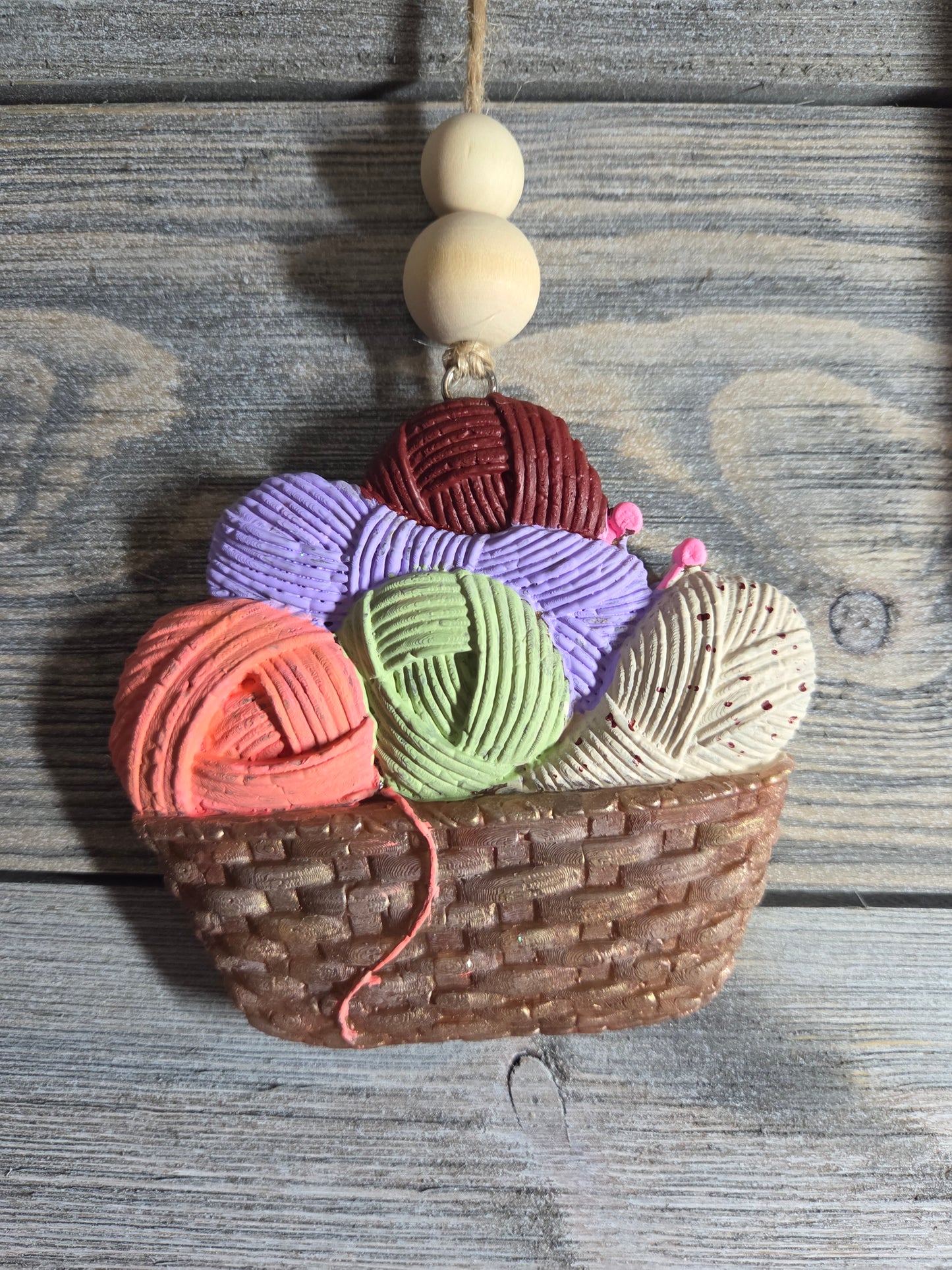 Basket of Yarn 3D