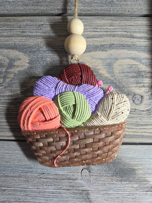 Basket of Yarn 3D